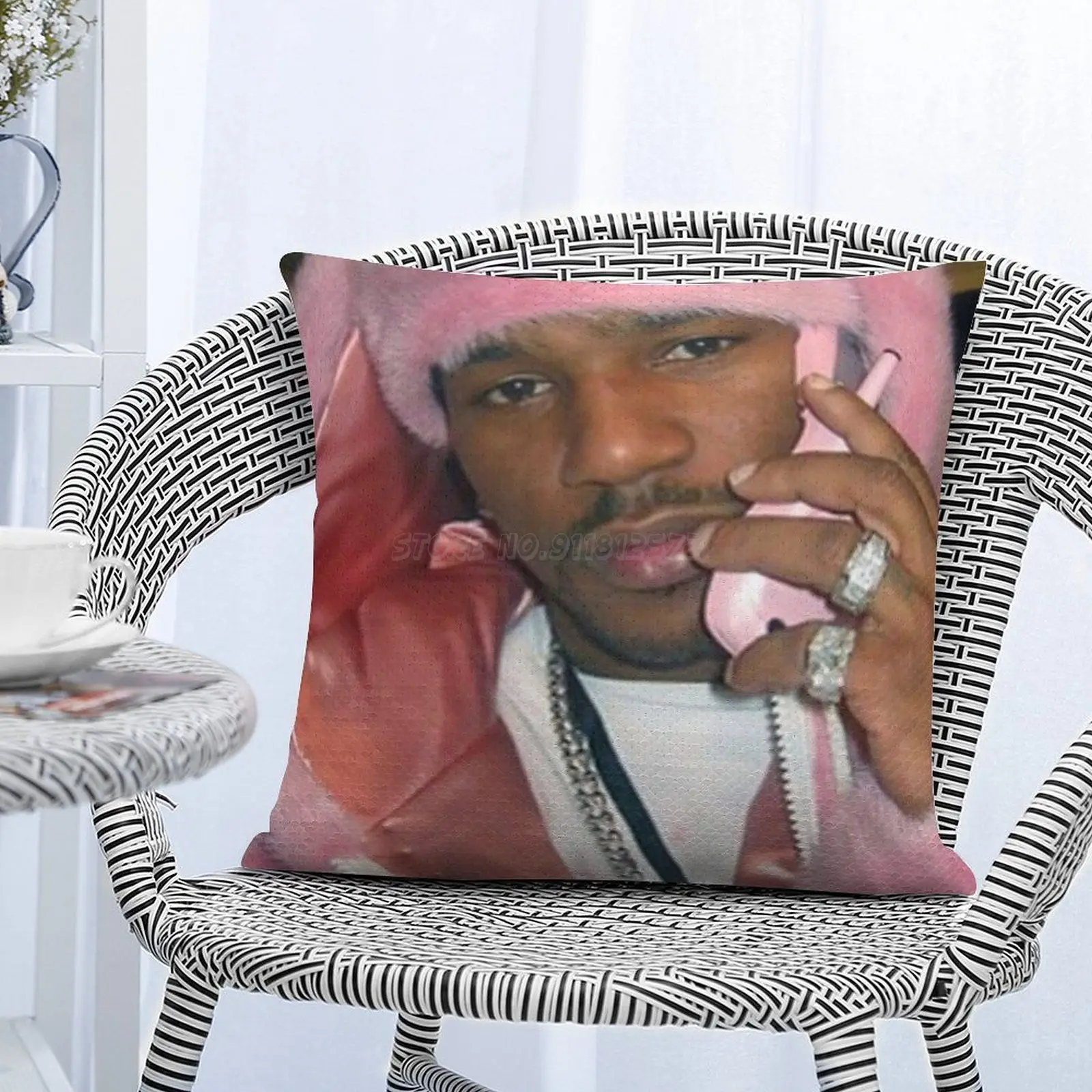 Cam'ron розовая наволочка с блестками для дивана 40x40 см русалка Camron модная