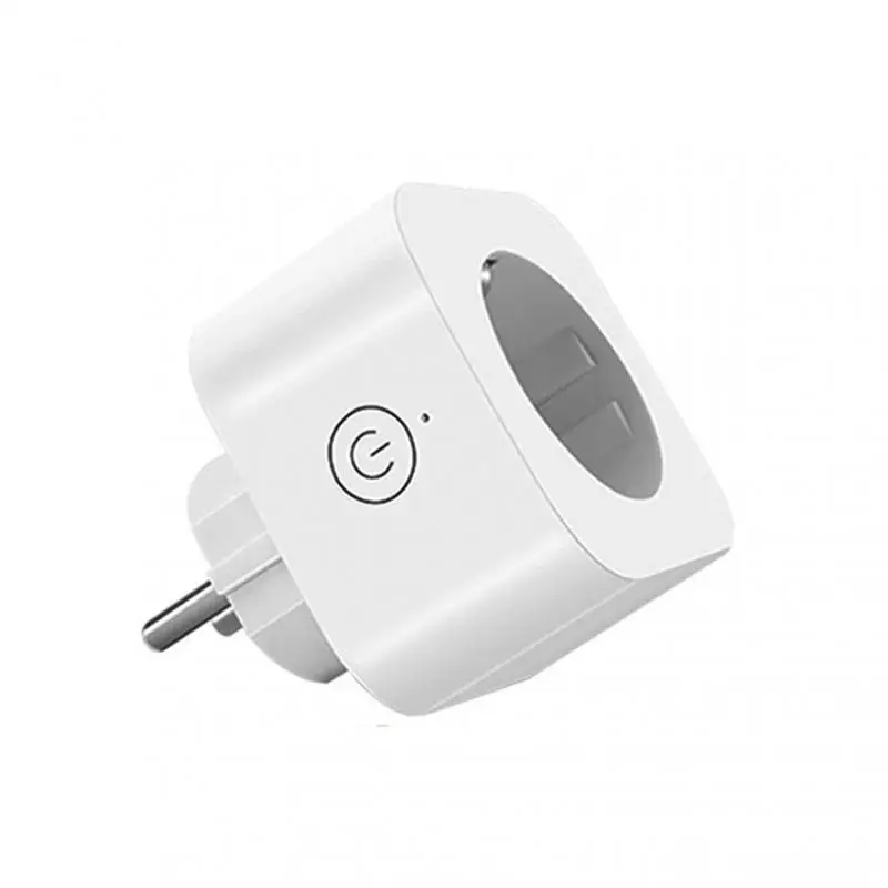 

433.92MHz EU Plug WIFI Wireless Socket Smart Timer Plug Voice Control Home Fire Retardant PC Smart Socket Work With Alexa Google