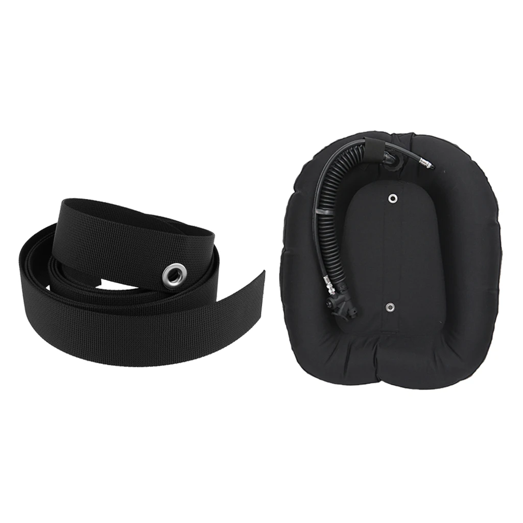 Scuba Diving Donut Wing Tech Double Tank 50lbs with Weight Belt | Спорт и развлечения