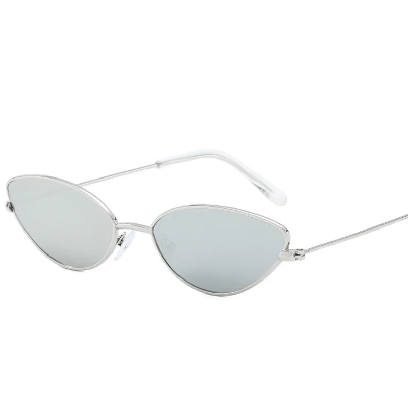 Cute Sexy Ladies Cat Eye Sunglasses Women Metal Frame Fashion Vintage Gradient Sun Glasses For Female UV400 Shades