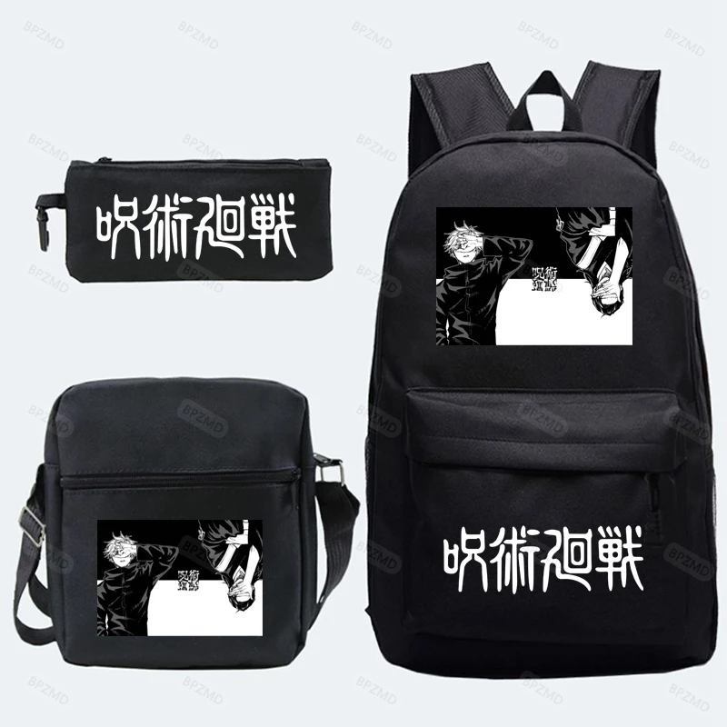

Manga Collage Daily Backpack for Girls Boys Anime Jujutsu Kaisen aily Backpack Students Backpack