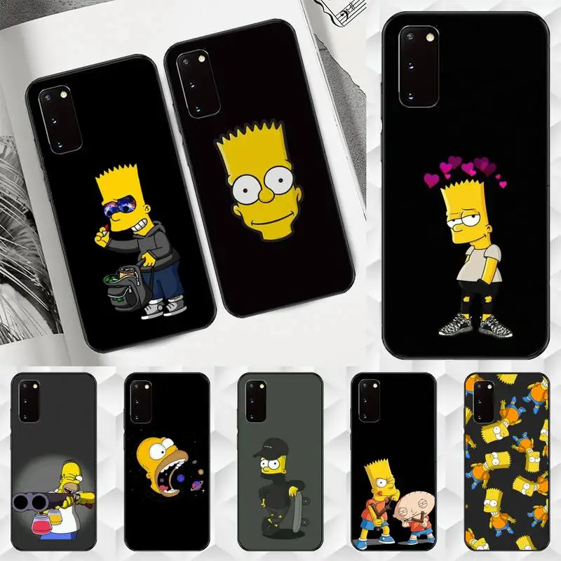 

Homer J-SImPsoN S-Simpsoning Phone Case For Samsung A20 A10 A50 A51 A52 A70 A750 A720 A530 2018 Lite Cover Fundas