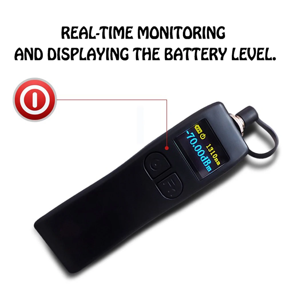 YJ-320A портативный мини волоконно-оптический измеритель мощности ручной 6 длин