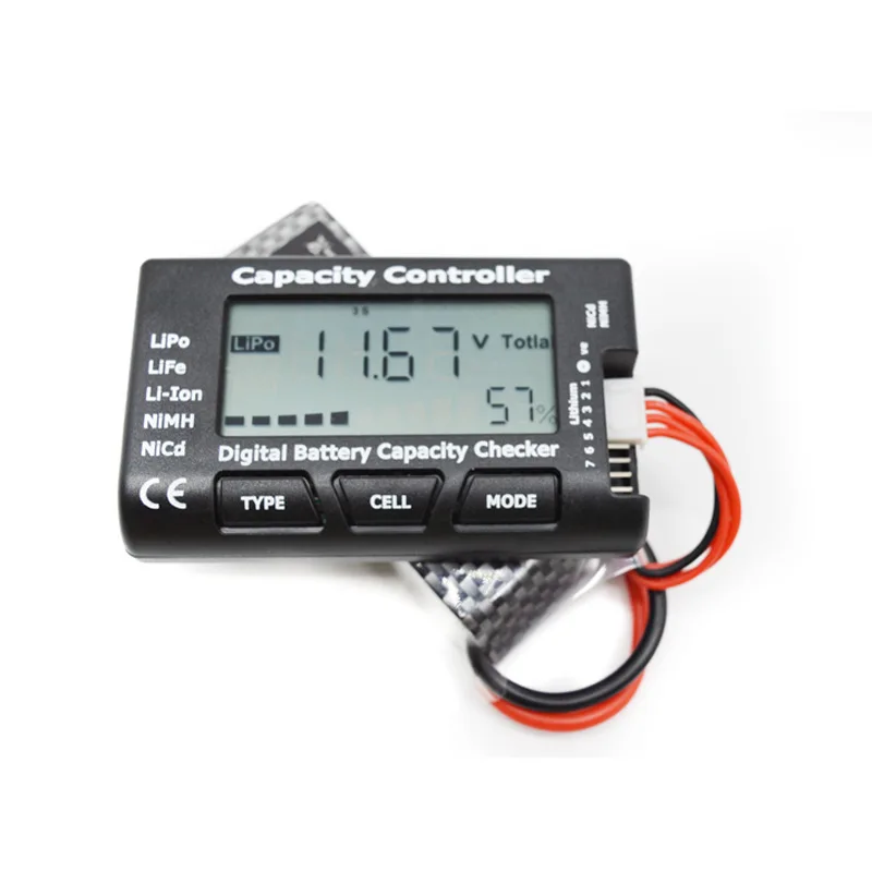Цифровой тестер емкости аккумулятора CellMeter7 измеритель с ЖК экраном 2 1 дюйма для 7S