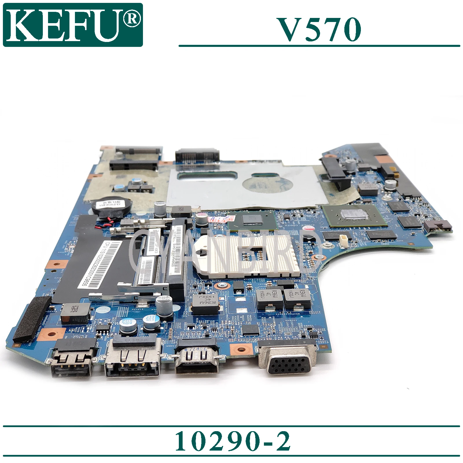 

KEFU 10290-2 original mainboard for Lenovo V570 with GT540M Laptop motherboard