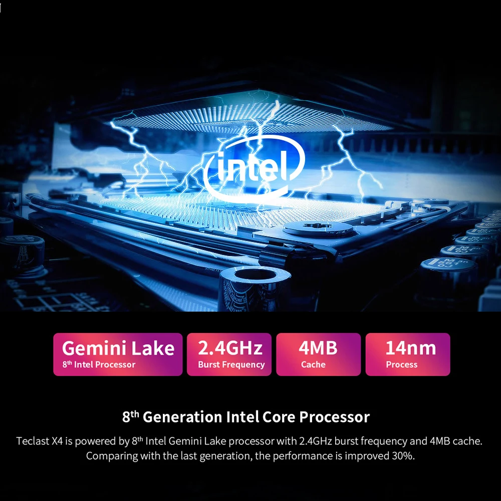 Планшетные ноутбуки Teclast X4 11 6 дюйма 2 в 1 8 ГБ ОЗУ 256 Гб SSD 1920x1080 Windows 10 Intel Gemini Lake N4100 HDMI