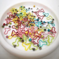 10 50sets mini doll belt buttons doll clothes diy metal buckle fit for 16 dolls doll buckles trousers bag sewing accessories