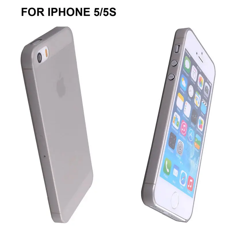 Пластиковый матовый чехол 0 3 мм для iphone 6s 6 7 8 Plus прозрачный Ультратонкий