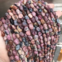 natural stone rubys sapphires beaded irregular loose spacer beads for jewelry making diy necklace bracelet accessories gift 14