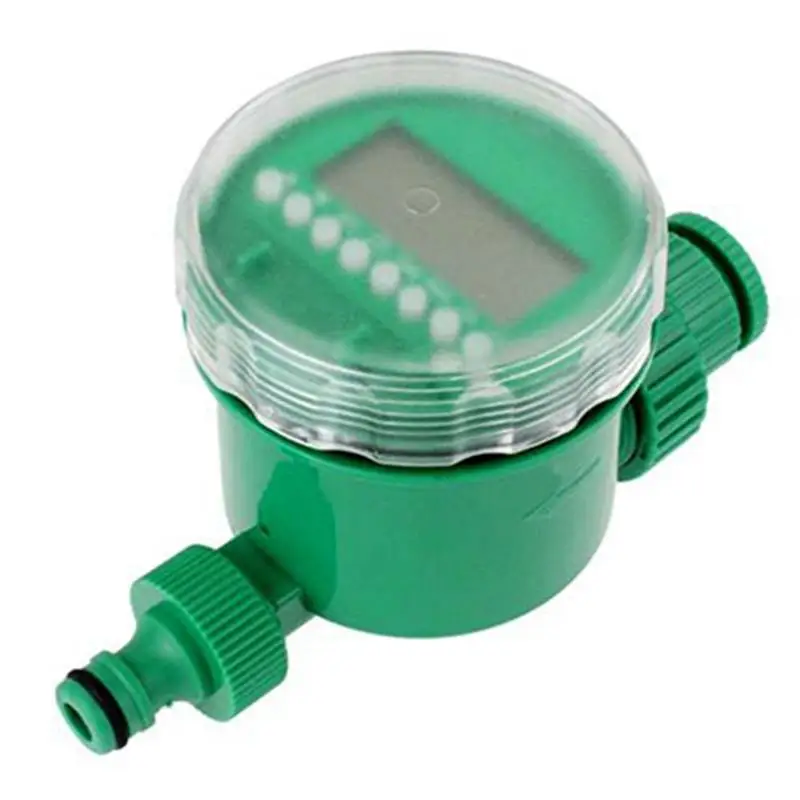 

1pc Garden Irrigation Timer Home Water Timer Controller Set Water Programs (Green)