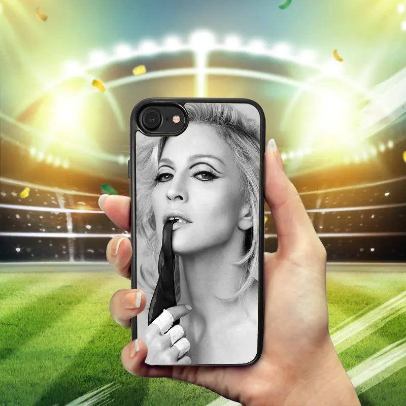 Madonna Dark Sexy Music Pop Celebrity мобильный телефон Жесткий ПК чехол для iphone 8 7 6 6S Plus X XR XS 11 Pro Max
