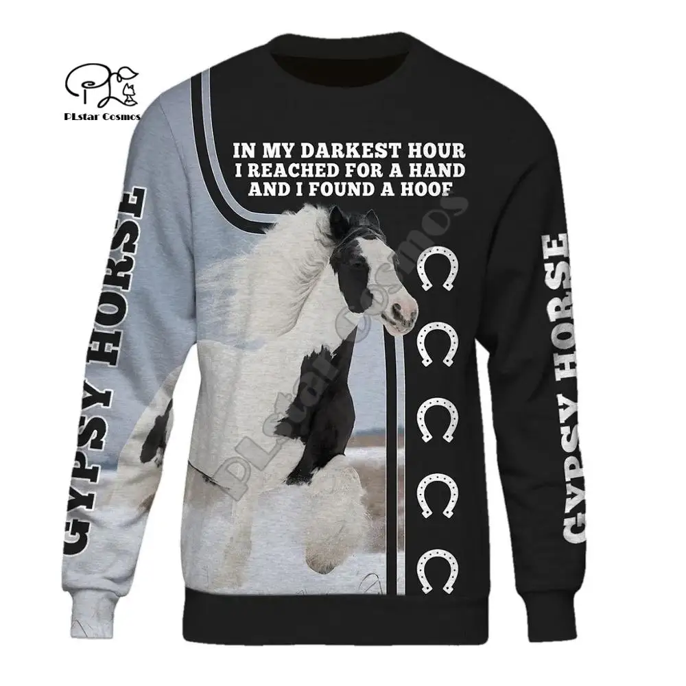 

PLstar Cosmos 3dPrint Animal Horse Doom Unisex Men and Women Unisex Harajuku Streetwear Funny Hoodies/Sweatshirt/Jacket-a1