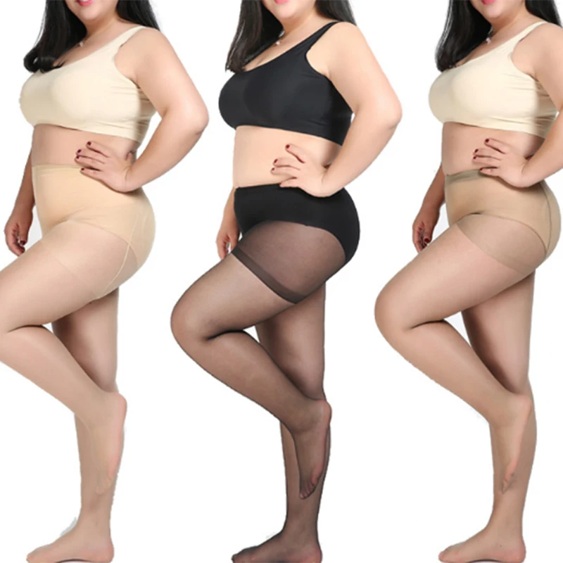 Сезон лето осень Большие Размеры колготки анти крюк рвется супер эластичный