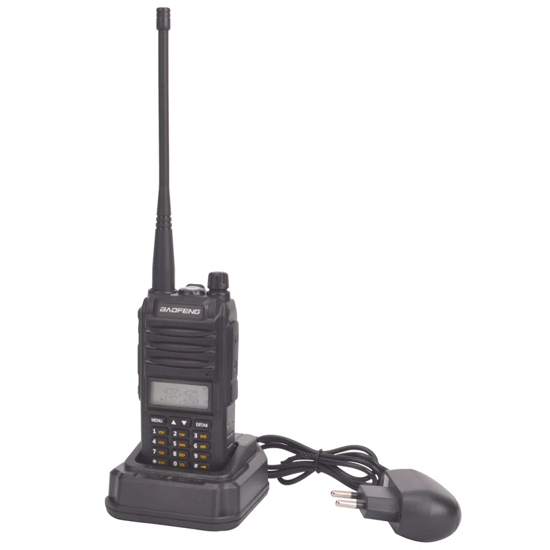 baofeng tri band walkie talkie bf a58s 136 174200 260400 520mhz portable fm two way radio with earpiece free global shipping