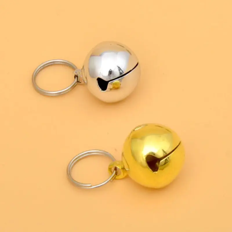 

Large Jingle Galvanized Bells for Cat Collar Charm DIY Decoration Bell Training Pet Pendant Accessories Tag Dog Collar Jewelry P