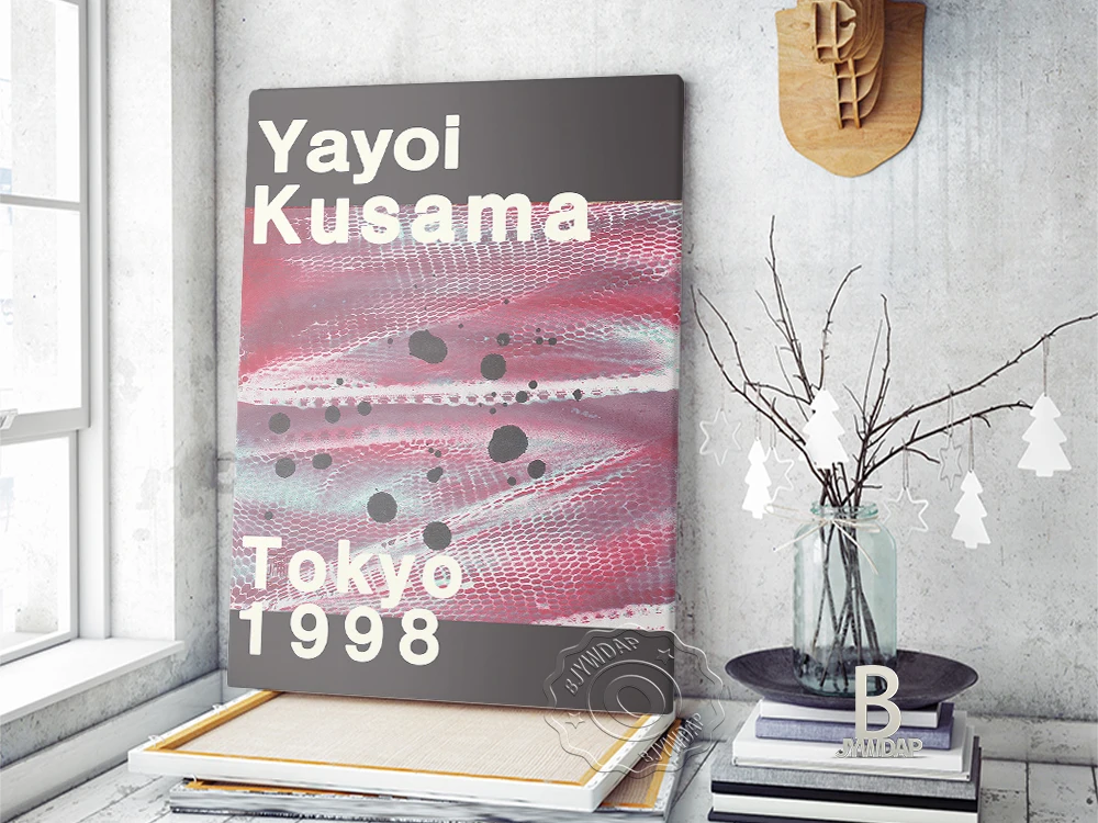 Yayoi Kusama Токийская выставка Ранняя Картина на холсте с изображением смерти