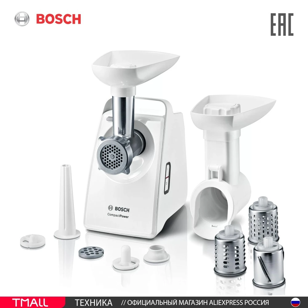 Мясорубка Bosch MFW3540W белый | Бытовая техника