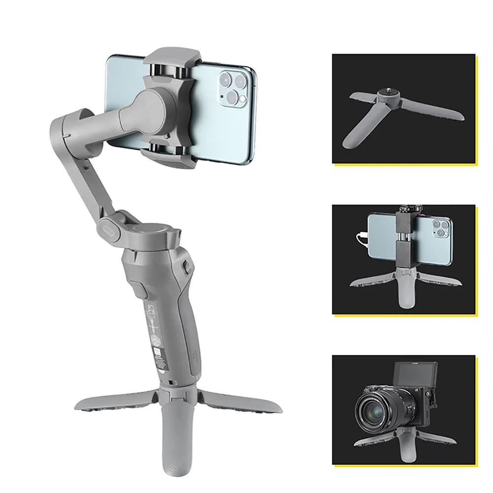 Складной Настольный Штатив с широким углом съемки Vlog Gimbal базовый держатель для DJI
