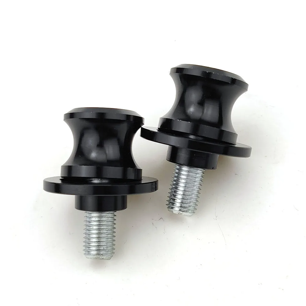 

For KAWASAKI ZX-6R ZX-9R ZX-10R ZX-12R NINJA ZX6R ZX10R Motorcycle CNC Aluminum Swingarm Spools Slider Stand Screws M10