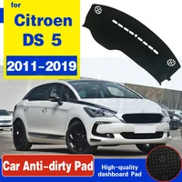 for citroen ds 5 ds5 2011 2019 anti slip mat sunshade dashmat protect carpet dashboard cover pad accessories