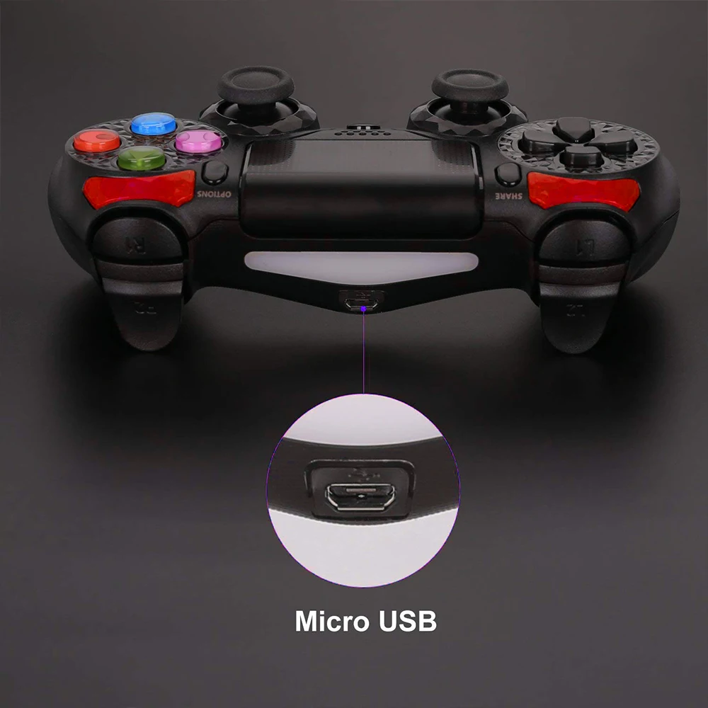 K ISHAKO джойстик и игровой контроллер ps4 dualshock 4 контроллер bluetooth беспроводной геймпад consola для Playstation 4 ABS пластик