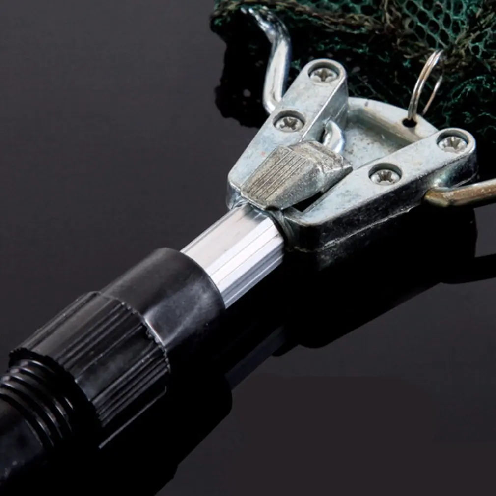 Портативная треугольная Складная рыболовная сеть из алюминиевого сплава с