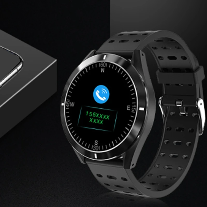 Смарт-часы P6 Тест сердечного ритма крови Давление Браслет фитнес трекер