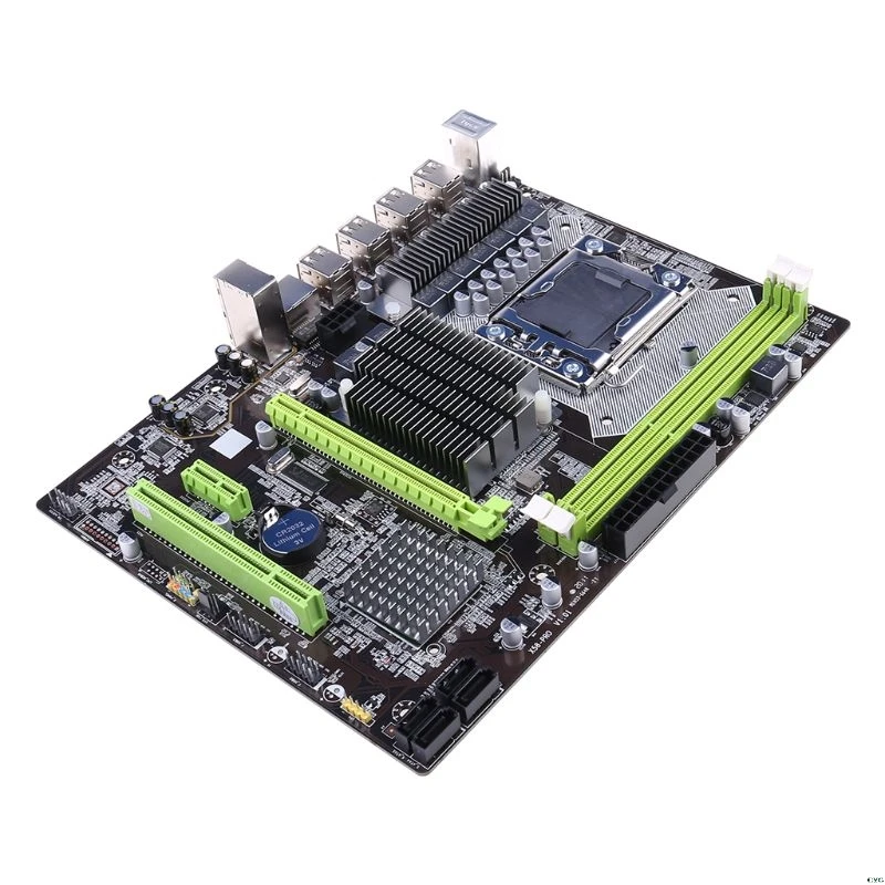 Материнская плата X58 LGA 1366 с поддержкой серверной памяти REG ECC и материнской платы