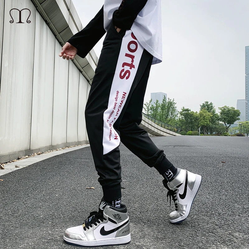 Джоггеры мужские с принтом брюки карго в стиле хип хоп султанки уличная одежда
