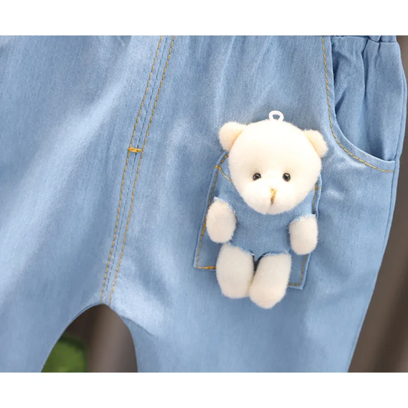Baby Infant Clothing New Summer Kid Cartoon Clothes Children Boys Girls Stripe T Shirt Shorts 2Pcs/sets Toddler Sports Tracksuit