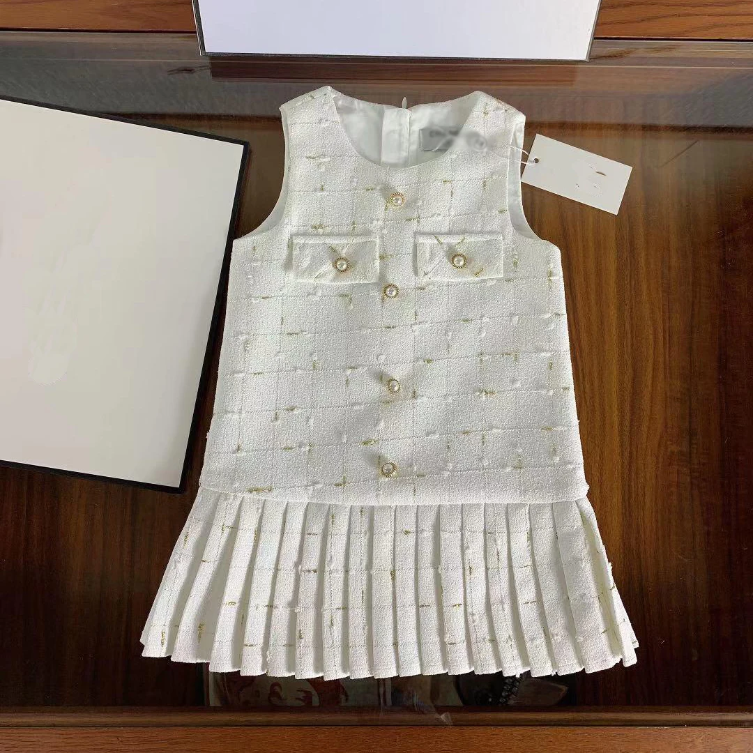 Новинка 2019 года Брендовое рождественское платье принцессы в клетку для