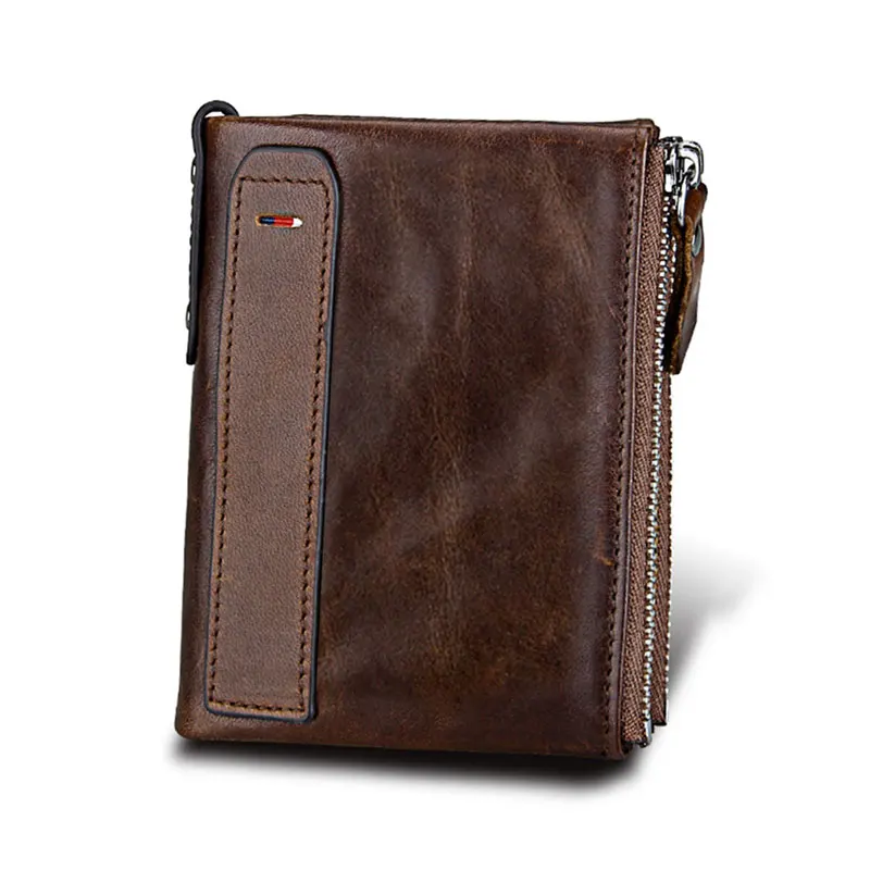 

Hot!!! Genuine Leather Women Wallet Purses Coin Purse Female Small Portomonee Bifold Rfid Wallet Lady Purse For Men Money Bag