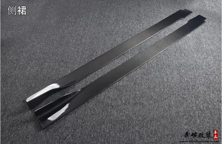 

Carbon fiber Front&Rear Bumper Lip Spoiler Diffuser&Side Body Skirt Headligh Cover For Porsche Boxster Cayman 981 2013-2018