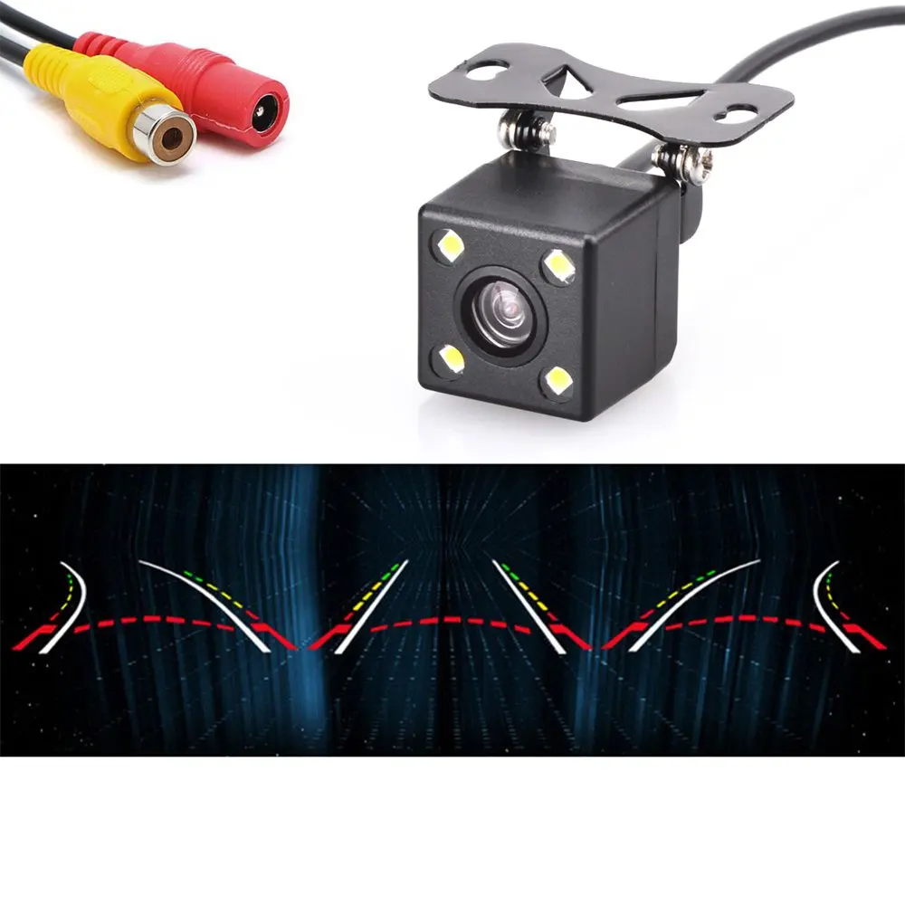 Новая Автомобильная камера заднего вида Универсальная умная динамическая