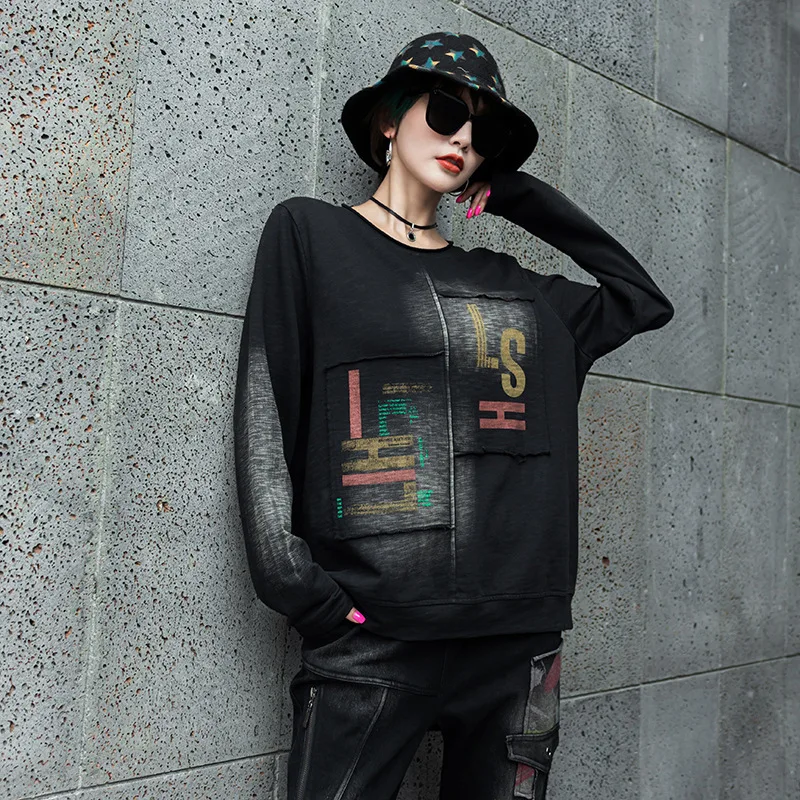 Max LuLu 2019 зимняя одежда из джинсовой ткани в Корейском стиле топы женские футболки