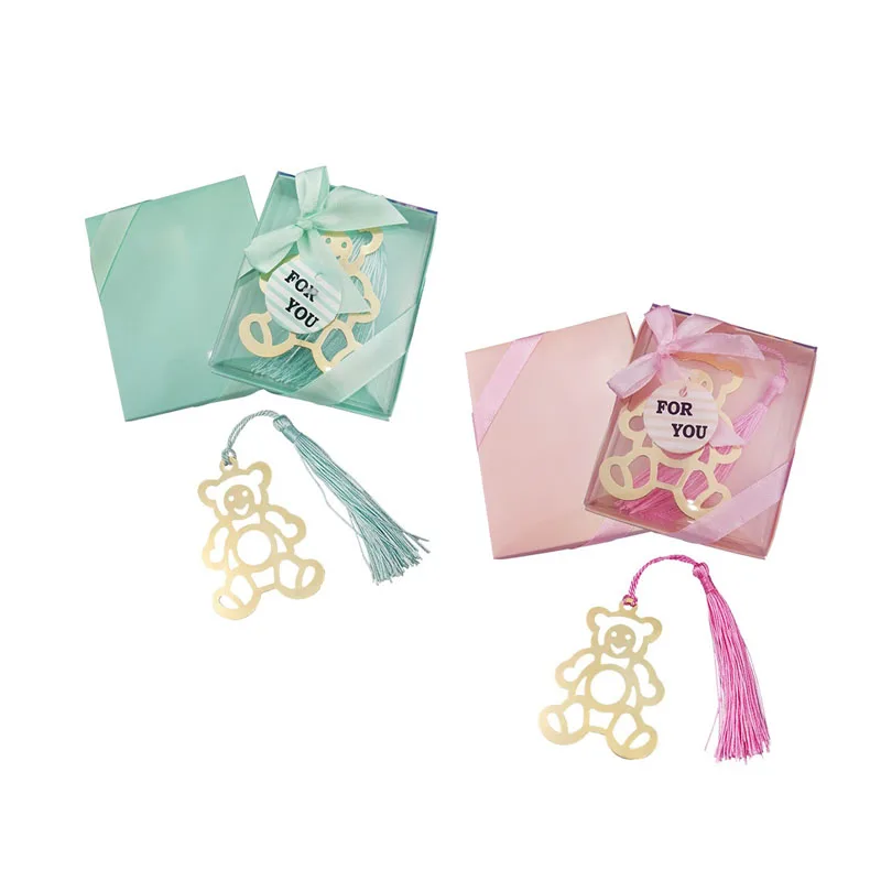 Милый детский комбинезон с принтом Медведь Форма металлическая Закладка для