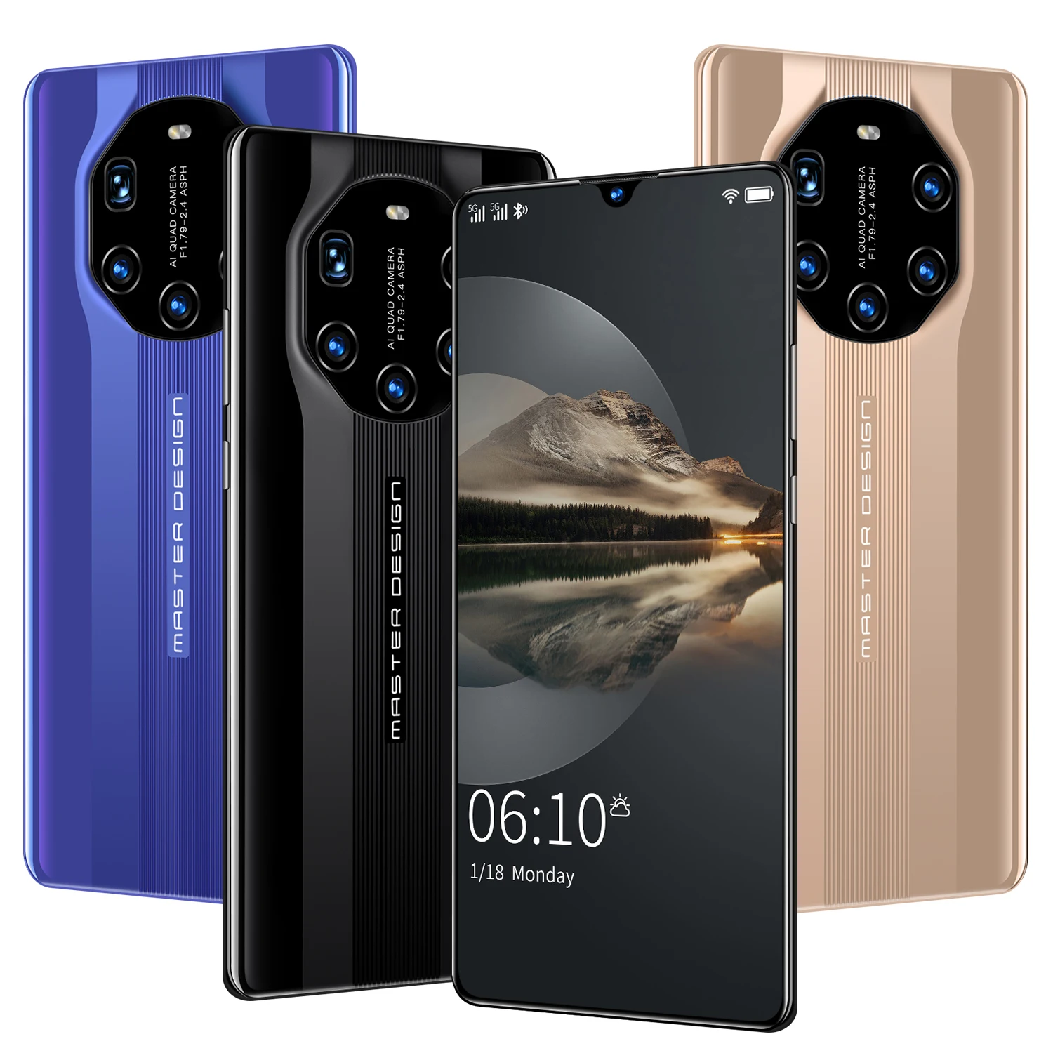 

SAILF MT40RS Android 10.0 Mobile Phone 6.8' FHD+ 48MP Triple Camera 12G RAM 512GB ROM Smartphone 4G gsm Global