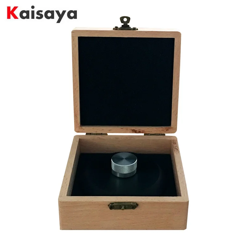 High-End POM LP Vinyl Turntables Disc Stabilizer Record Weight/Clamp Turntable Vibration Balanced With Wooden Package Box T0890 |