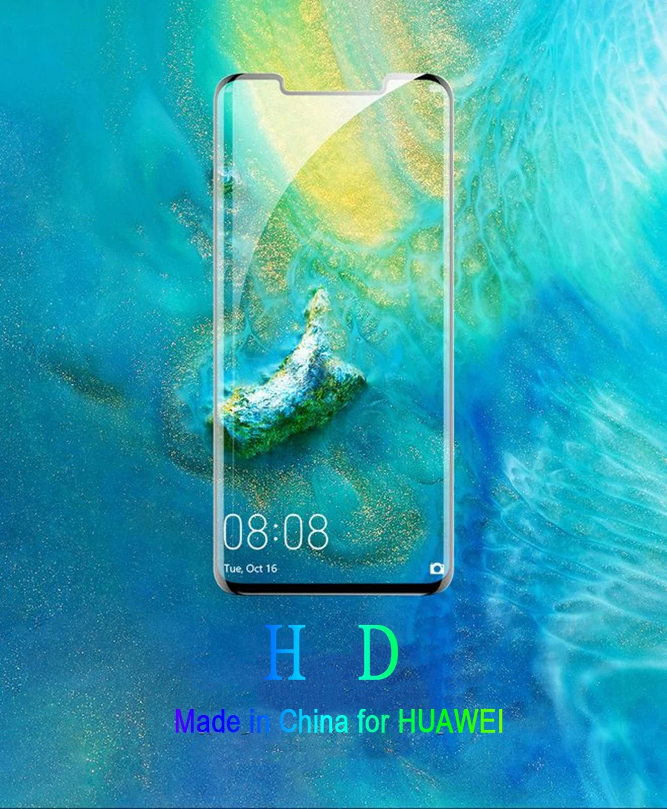 9D полное покрытие изогнутое закаленное стекло для huawei mate 20 30 Pro защита экрана на