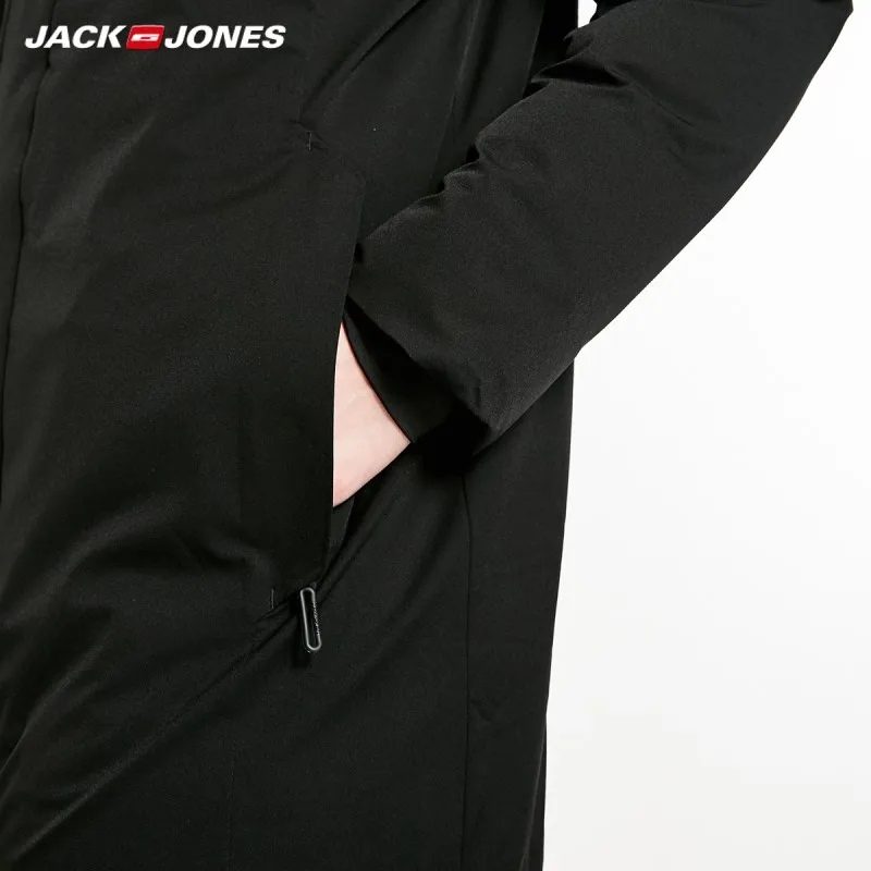 JackJones Для мужчин зимняя куртка длинная стильная теплая куртка-пуховик 218412555 |
