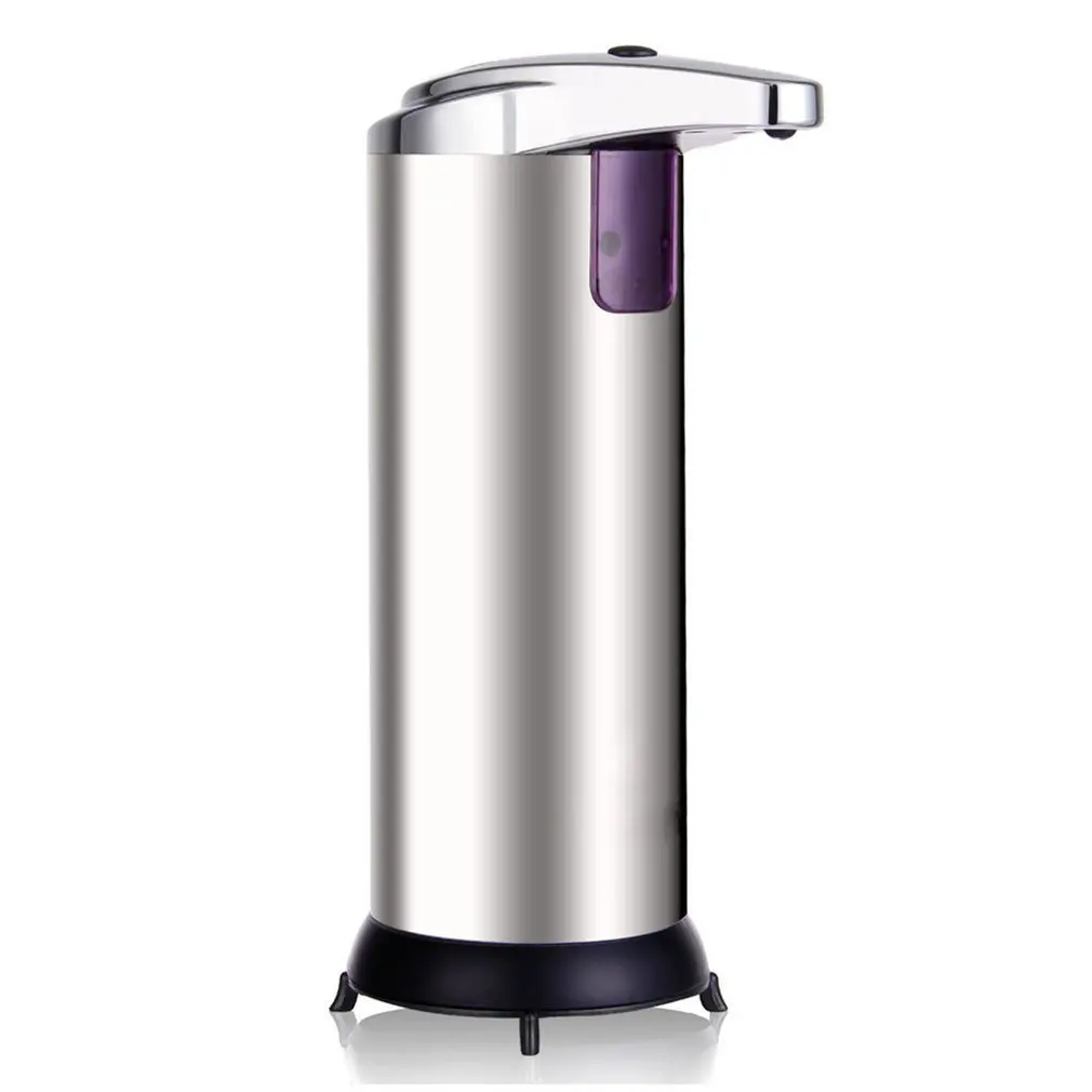 Stainless steel automatic induction soap dispenser hand sanitizer bottle household bathroom shower gel