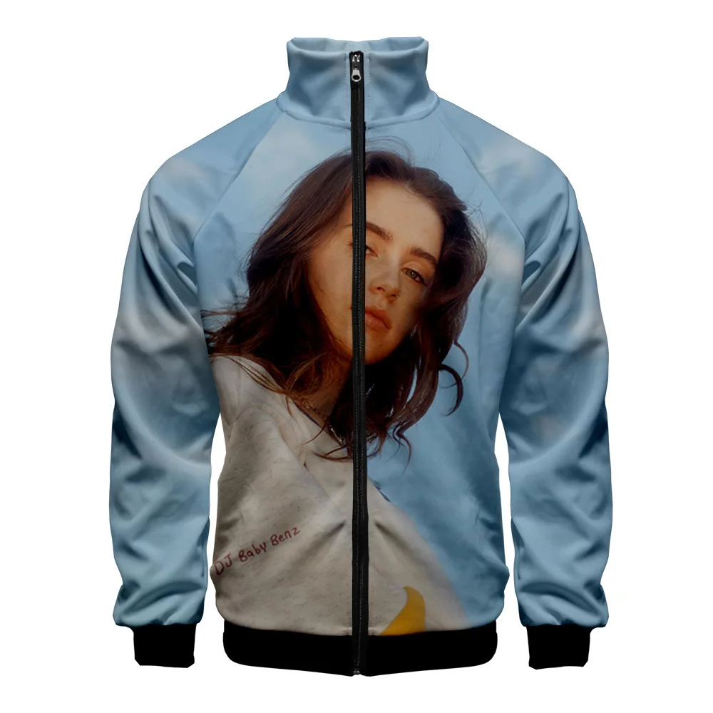 

2020 Clairo 3D Print Men/Women Jacket Slim Stand Collar Zipper Jacket Autumn Winter Tracksuits Streetwear Clothes