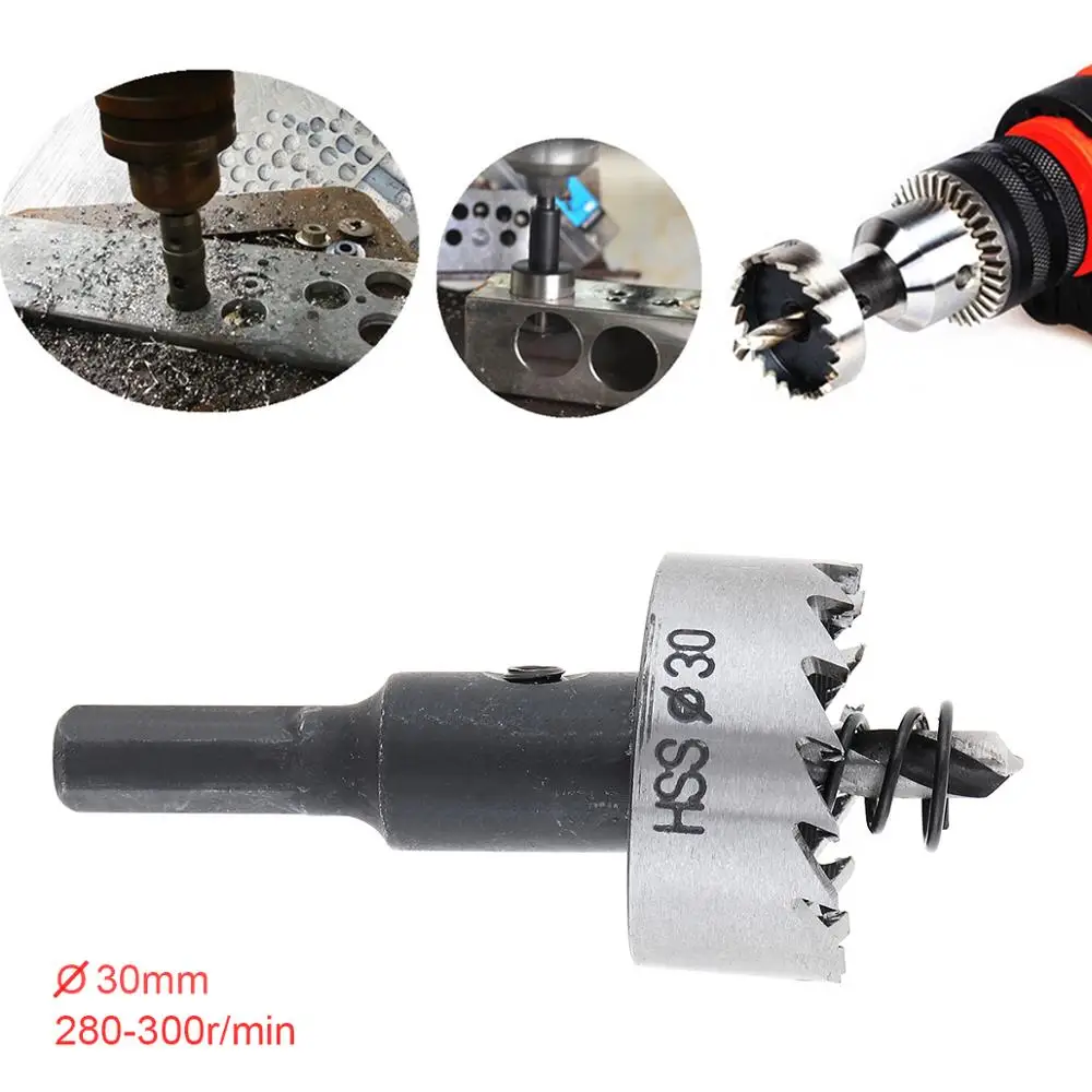 

Сверла для кольцевых пил из быстрорежущей стали для пистолетных дрелей Настольные магнитные дрели Сверла для пневматических пистолетов 15/16/18/20/21/22/25/26/28/30/35/50 мм