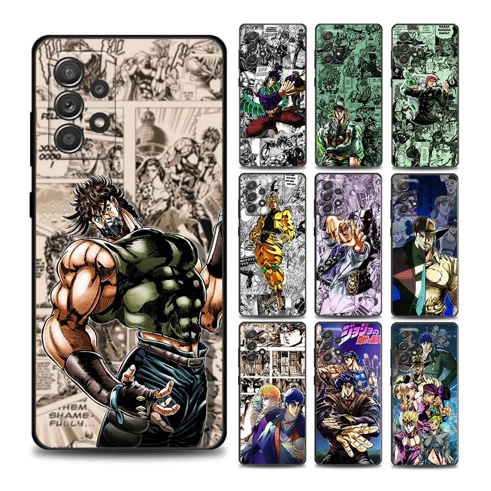 

Anime JoJo's Bizarre Adventure Phone Case for Samsung A01 A11 A12 A21S A31 A41 A42 A51 A71 A02S A32 A52 A72 A22 A52S A03S TPU
