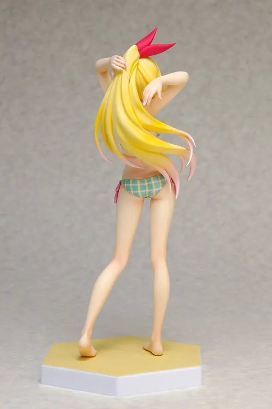 

Fake Love Kirisaki Chitoge wave BEACH QUEENS swimsuit Ver. PVC Figure Collectible Model Toy 17cm
