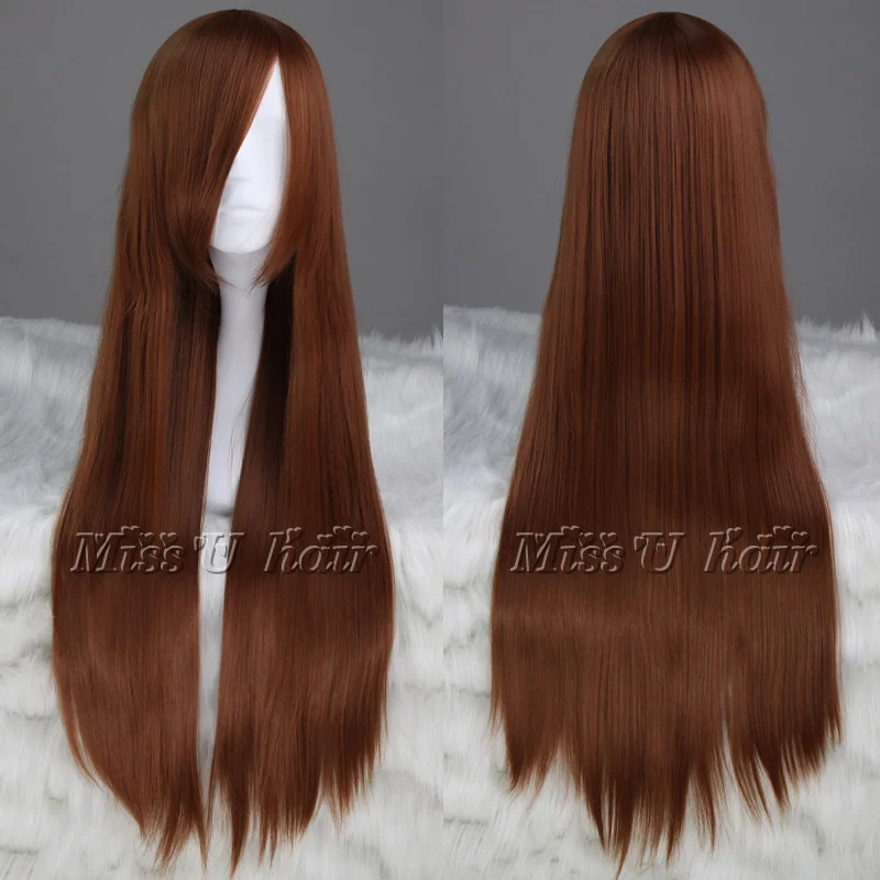 

new Lolita Aurora Mixed Color Long Wavy Celebrity Party Cosplay Full Wig With Bang +Wig Cap Heat Resistant