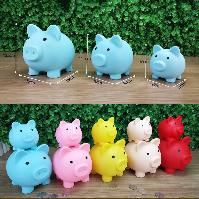 

Piggy Bank Large Money Box for Kids Coin Saving Box Pig Moneybox Money Bank Piggy Bank for Adults Save The Children Pig Bank