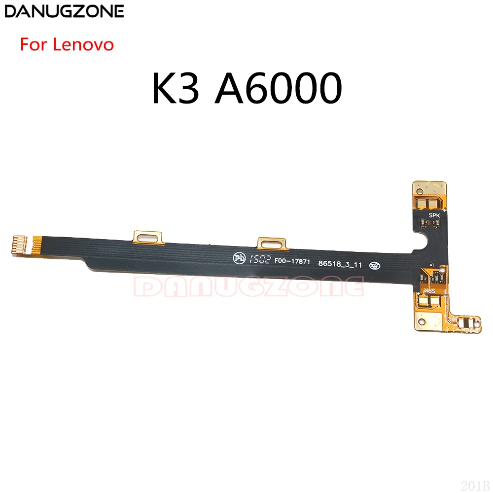 Для Lenovo A7000 K3 Примечание K50 T5 K50-T5 A6000 P70 P70T микрофон FPC микрофоном на проводе с