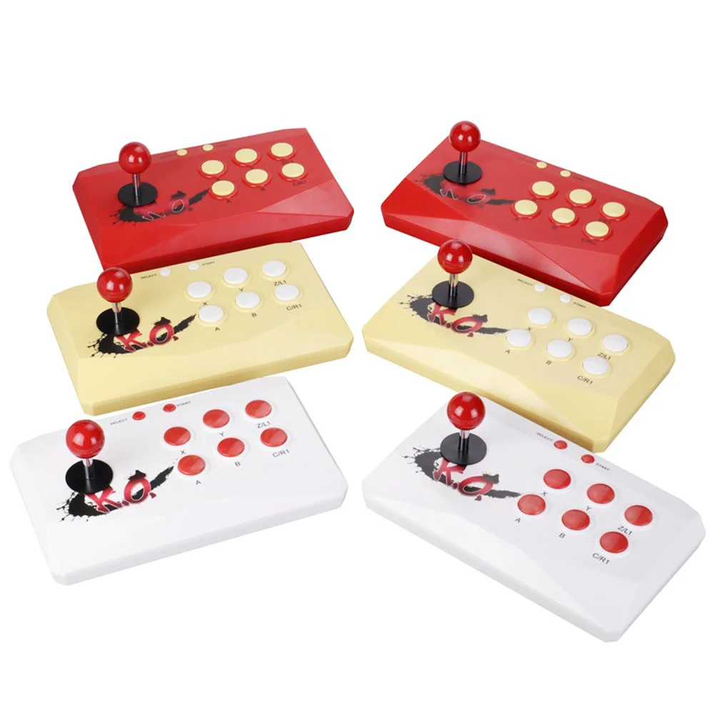 

Игровая консоль, контроллеры видеоигр, Беспроводная игровая консоль для аркадных игр, HDMI-совместима с двойным контроллером