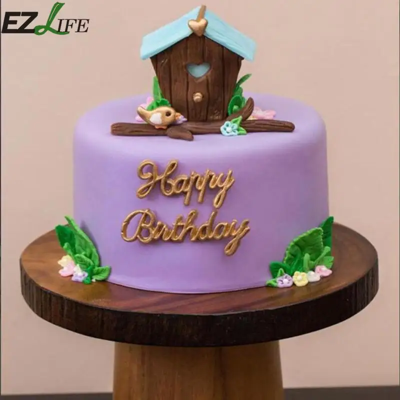 1 чехол из поликарбоната и силикона для тортов с днем рождения лучший буквы торт